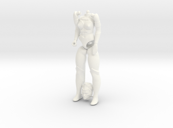 Zilora Full Figure with Axe VINTAGE/Origins 3d printed 