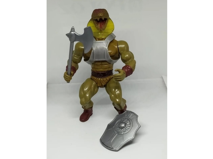Galaxy Warrior Sahak Snake Man miniature model rpg 3d printed 