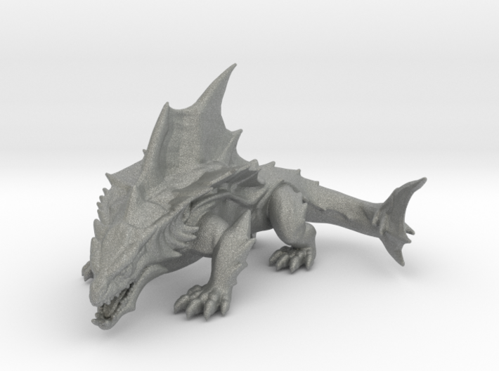 Dragon Shark 88mm miniature model fantasy game dnd 3d printed