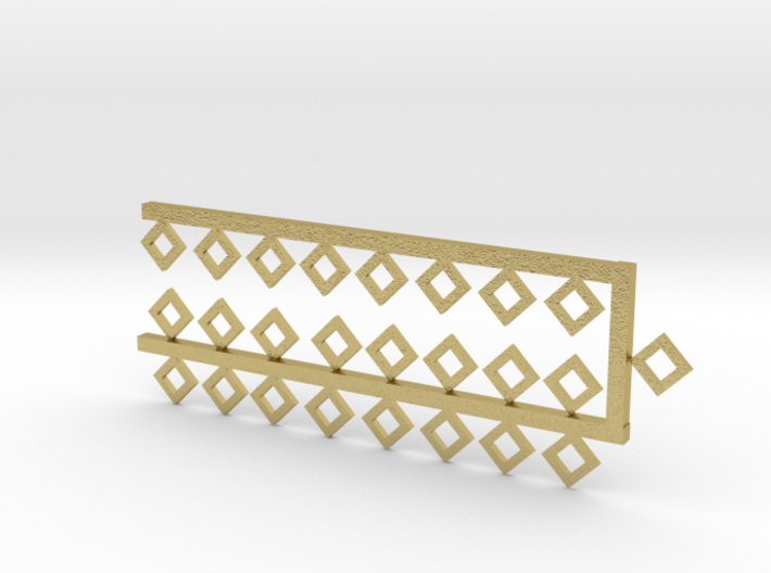 5mm x 5mm Window Frames 3d printed This is a render not a picture