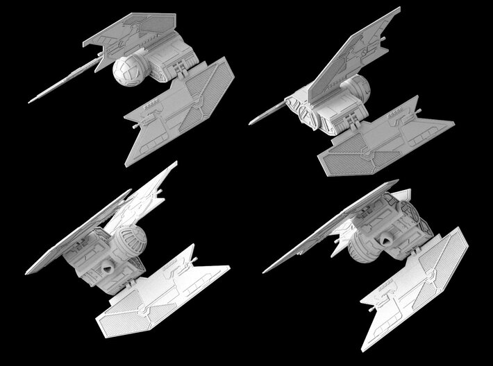 Darth Sidious Eta Shuttle (1/270) 3d printed