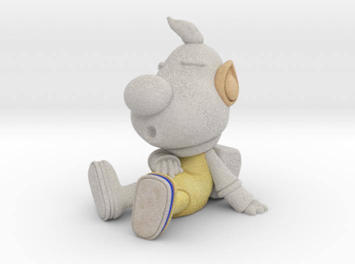 Louie Sit 3d printed