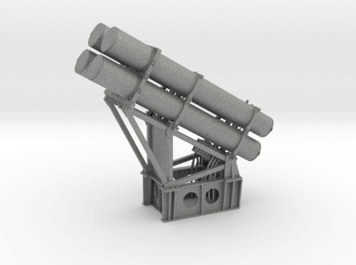 1/48 US Two Harpoon Missile Launchers 3d printed
