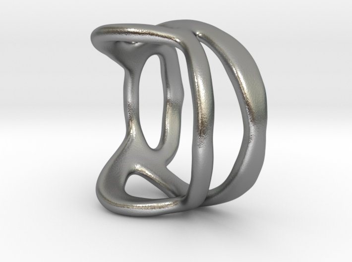 Organic Shaped Ring 3d printed