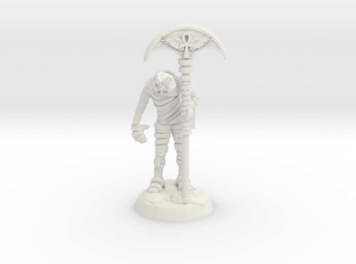 Mummy with Fan Axe 3d printed
