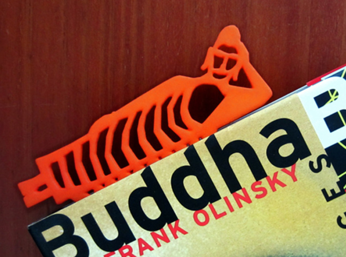 Buddha Bookmark 3d printed