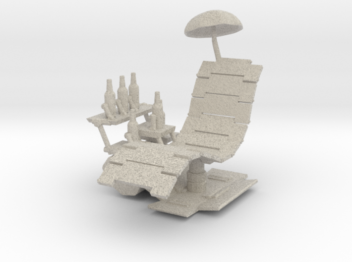 Rancho Relaxo BLU(for NECA figurine) 3d printed