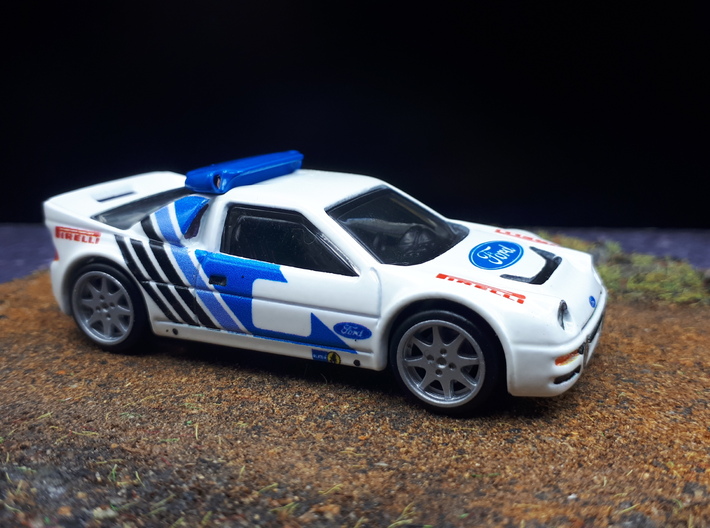 HWr Ford RS200 RealRiders  3d printed 