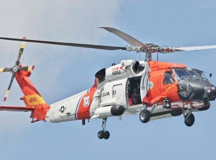 Nameplate HH-60J Jayhawk 3d printed Photo: US Coast Guard.