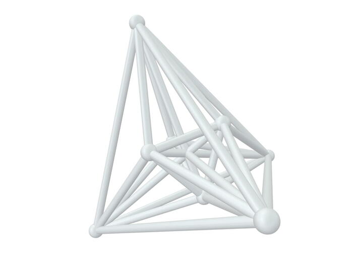 K8 - Tetrahedral 3d printed