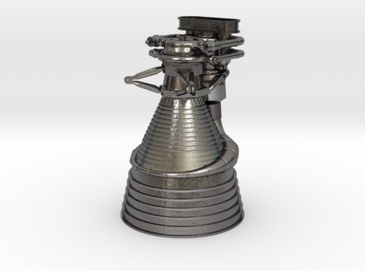 Full Engine - 72Scale -NOT FOR PRINT - Low Poly 3d printed