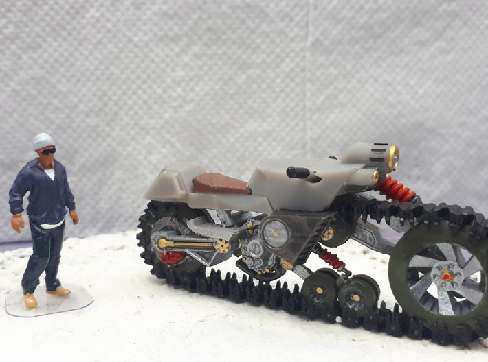 1/64 Snow Panther snow cycle by TYD 3d printed 