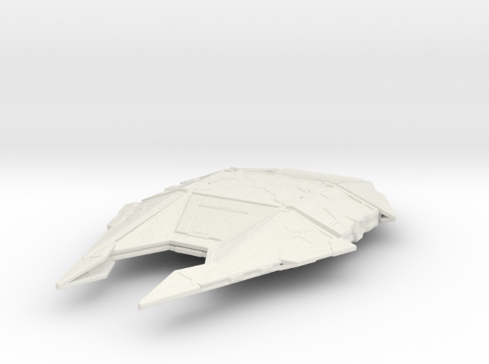 Suliban Cruiser (ENT) 1/1000 Attack Wing 3d printed