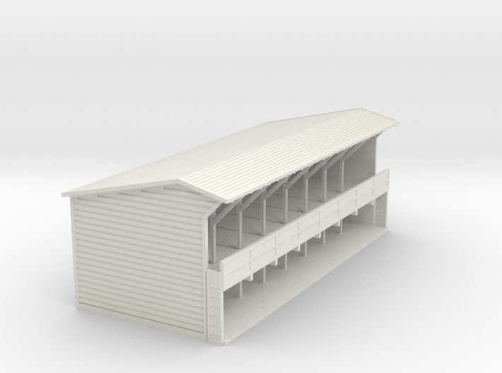 Storage Shed - N Scale 3d printed