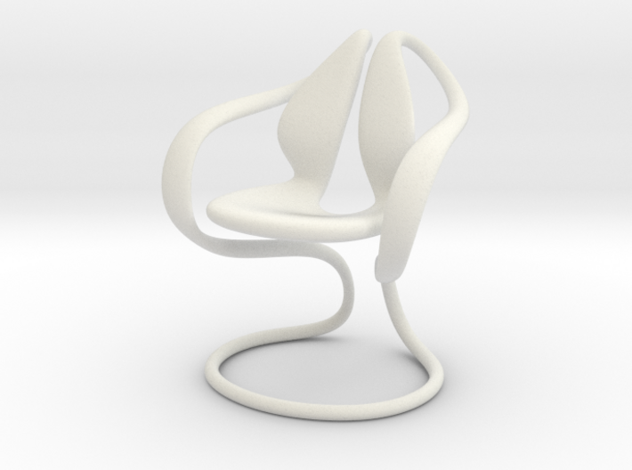chair 1/24 scale 3d printed