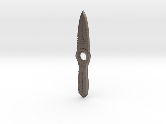 survival knife full size 3d printed