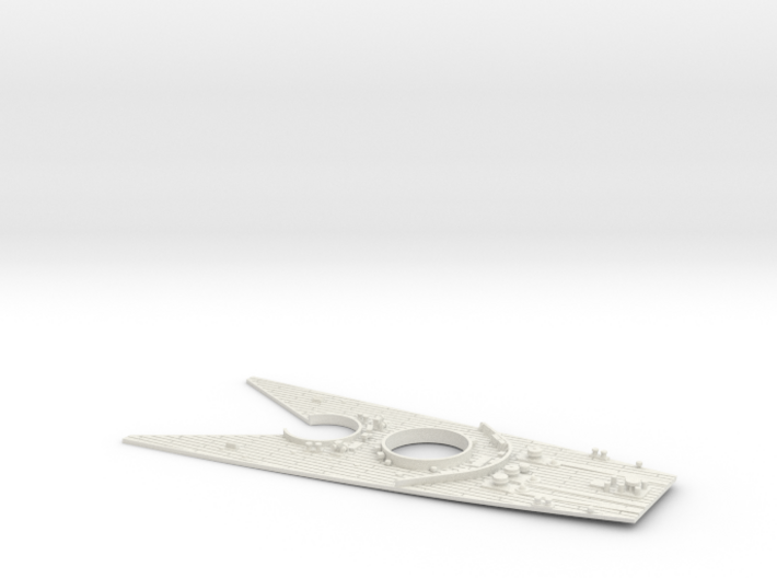 1/350 HMS Queen Mary Forecastle Deck 3d printed