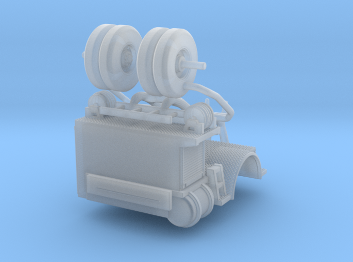 1/160 Tiller Tractor rear section 3d printed