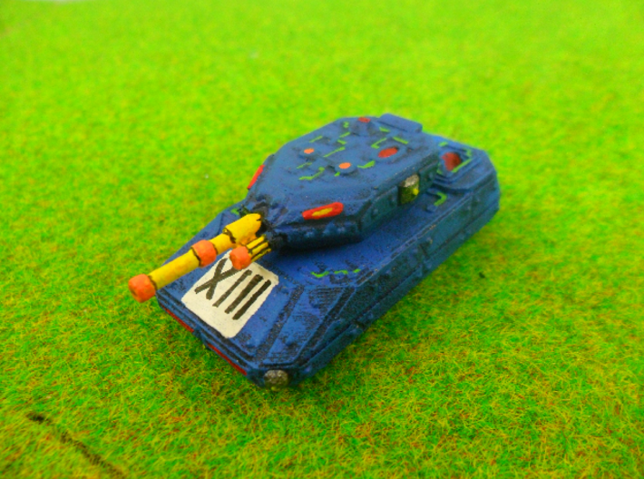 MG144-CT002 Resister II Grav Tank 3d printed Painted model
