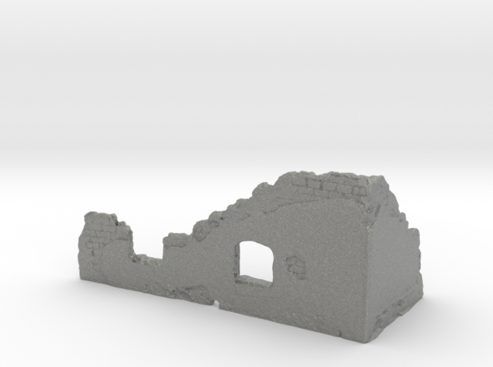 1/144 Brick Wall Ruin 3d printed