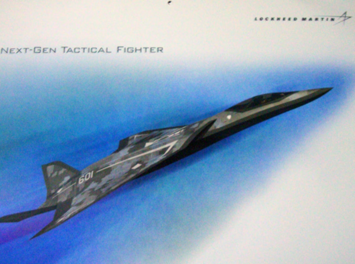 Lockheed Martin NGTF/NGAD (w/Landing Gear) 3d printed 