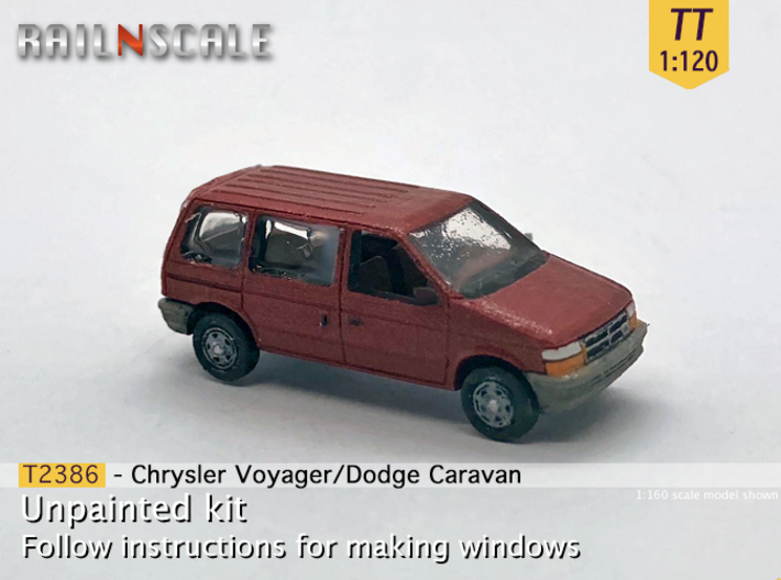 Chrysler Voyager (TT 1:120) 3d printed