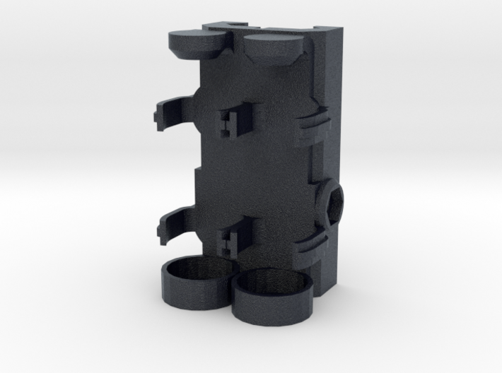 Picatinny Mounted 2x AA Battery Holder 3d printed