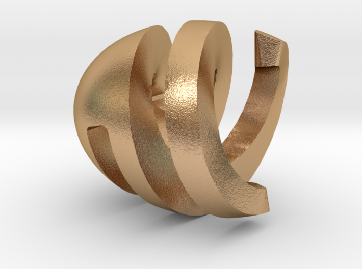 Spiral Begleri Bracelet Clasp 3d printed