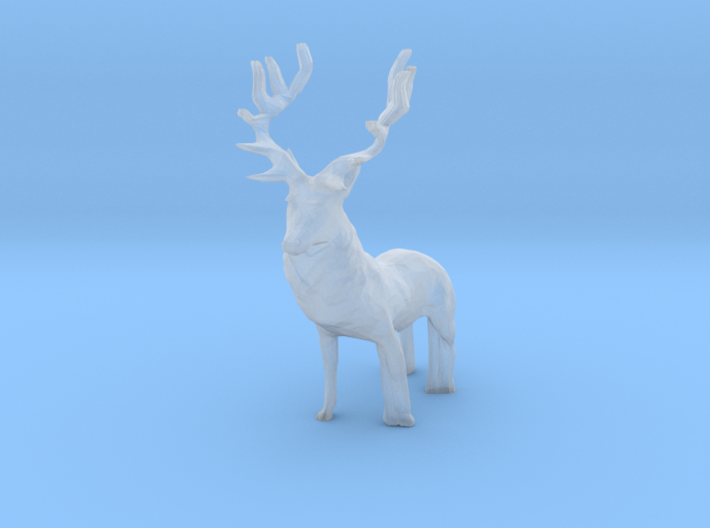 HO Scale Deer 3d printed This is a render not a picture