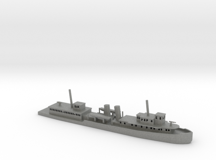 1/400 Scale USS Luzon River Gun Boat 3d printed