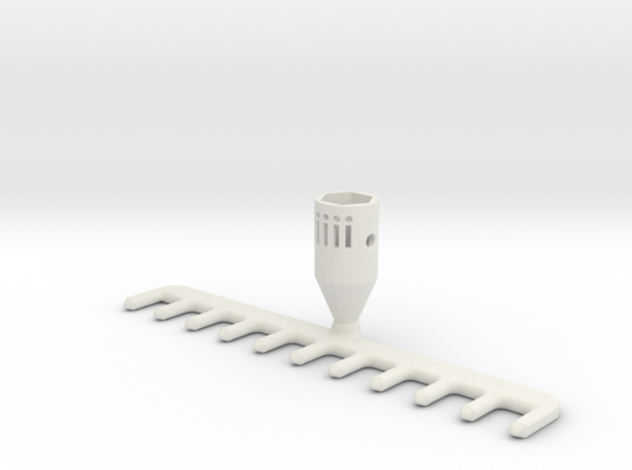 Miniature Gardening Rake 3d printed