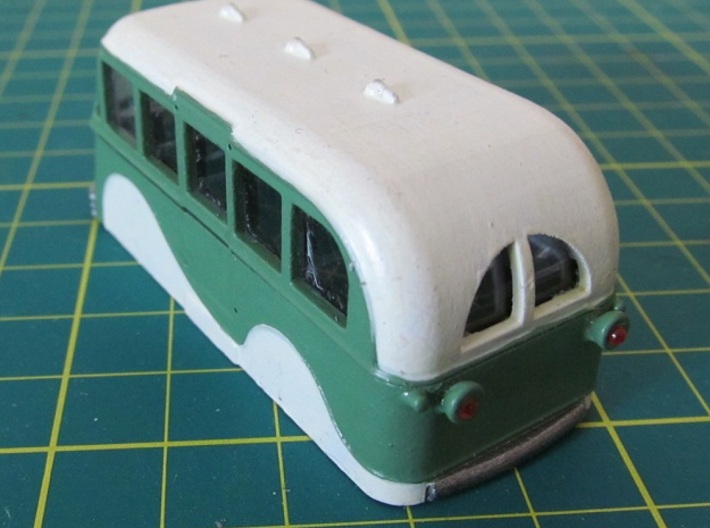 0-16.5 Gauge Waddington Railbus  3d printed 