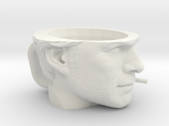Clint Eastwood Cup 3d printed
