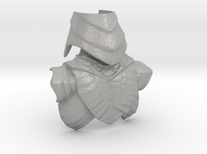 King Hssss Snake form Back Armor &amp; Helmet (Joined) 3d printed