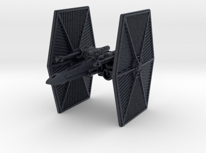 X-TIE Fighter Ugly (1/270) 3d printed