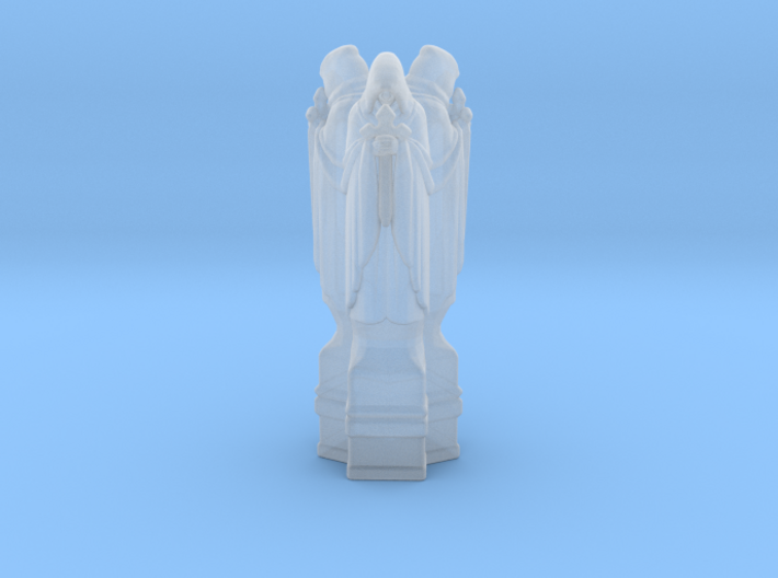 Triple Cultists Statue miniature model fantasy dnd 3d printed