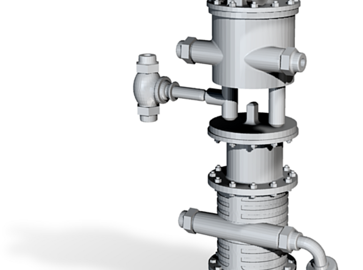 G Scale Single Cylinder Air Pump Kit 3d printed