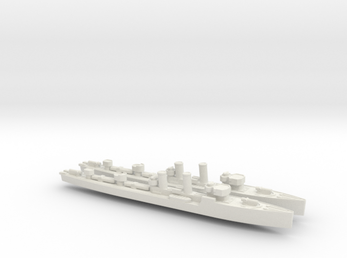 HDMS Dragen 1/1800 3d printed