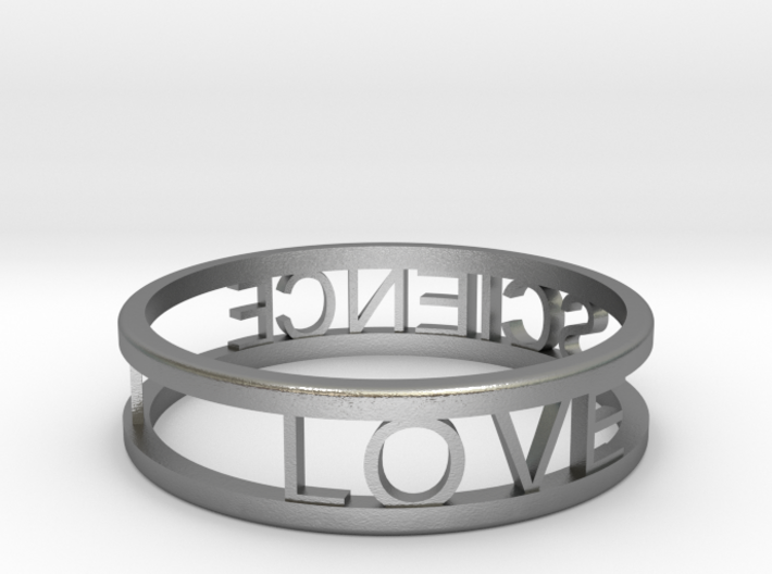 I love science ring 3d printed