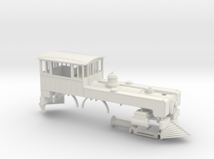 HO LIRR Rapid Transit Engine Body 3d printed