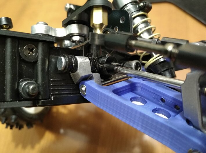 Egress TRF front arm support grappe  3d printed 