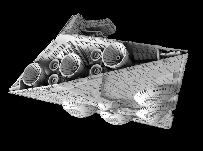 (Armada) Interdictor Star Destroyer 3d printed 