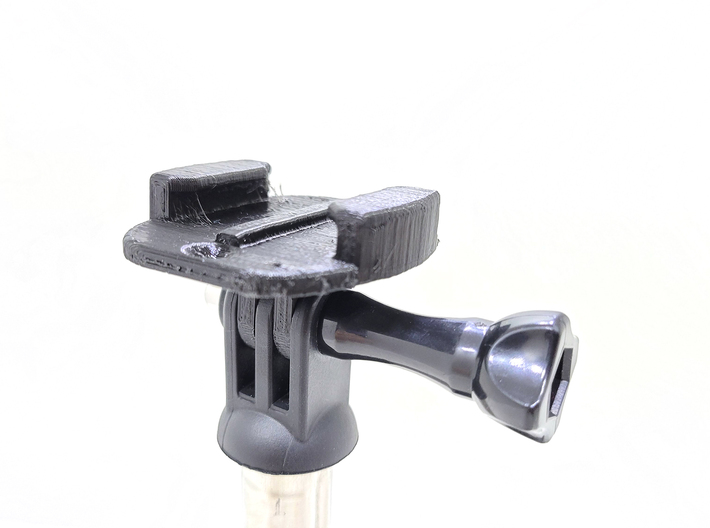 Quick Release Mount Adapter for GoPro to GoPro  3d printed 