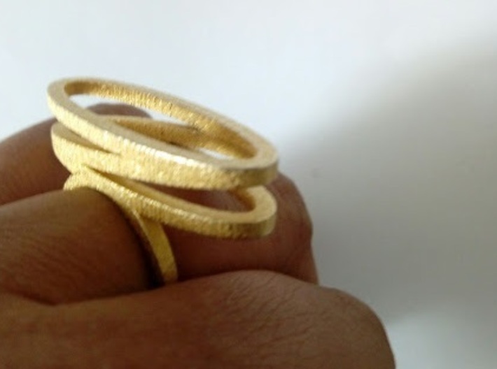 Hoola Hoop ring 03 3d printed 