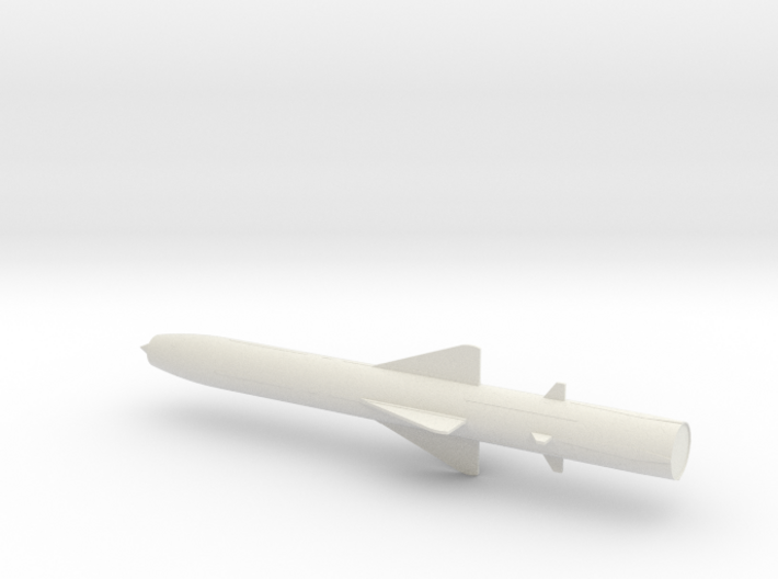 1:48 Miniature Soviet P800 Yakhont Missile 3d printed