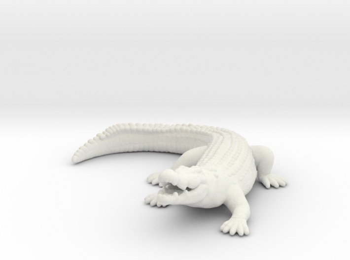 Giant Crocodile miniature model fantasy games dnd 3d printed