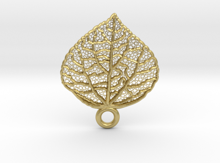Leaf-Struktur-Disp 3d printed