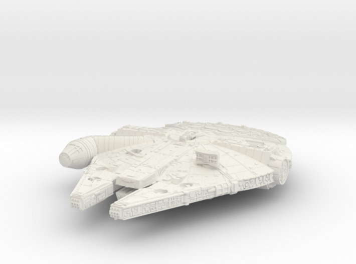 (MMch) Rey's Millennium Falcon 3d printed 