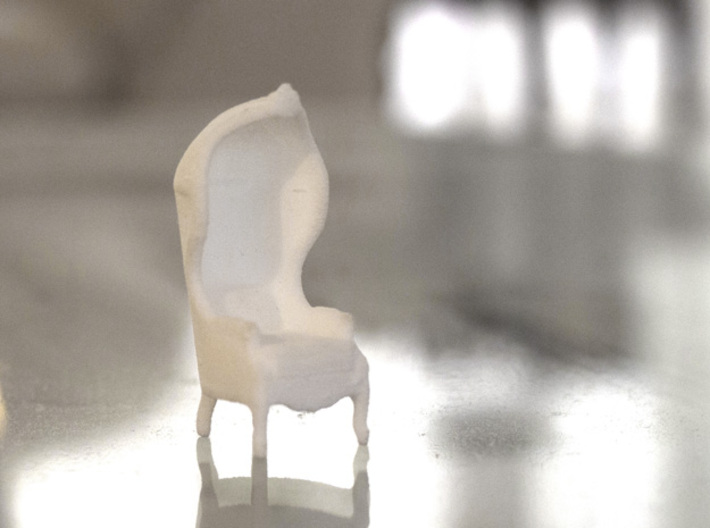 Armchair-Roof 1/2&quot; Scaled 3d printed