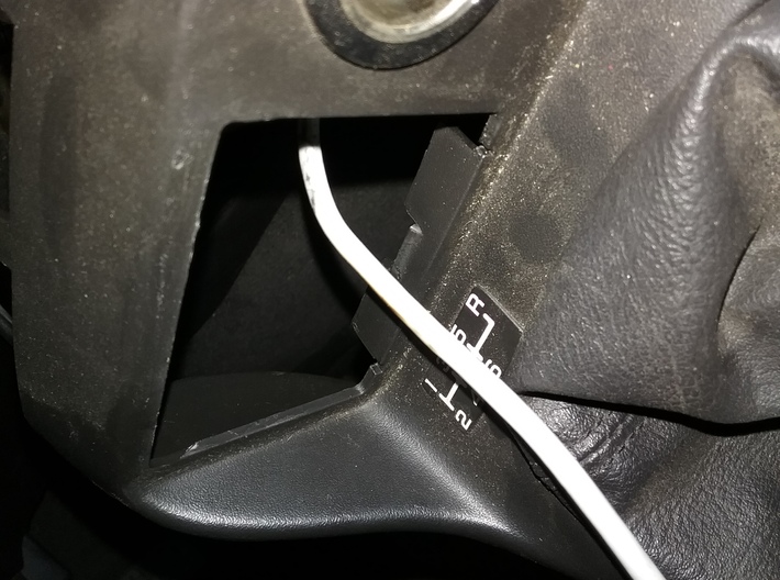 F-Body Center Console Accessory Switch Faceplate  3d printed 